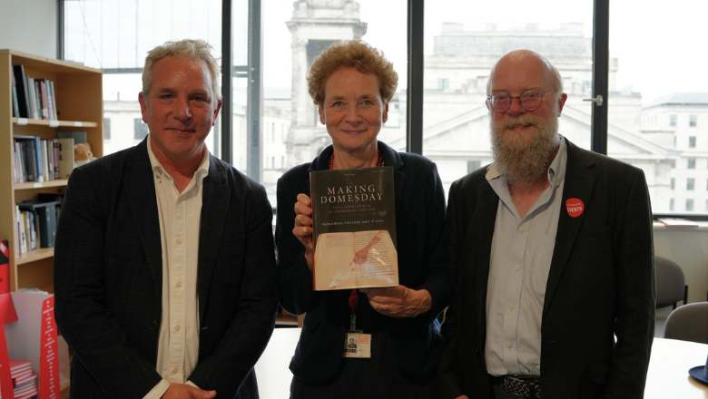 Professor Stephen Baxter, Professor Julia Crick and Dr C. P. Lewis hosted a launch event for the book at King's Department of History.