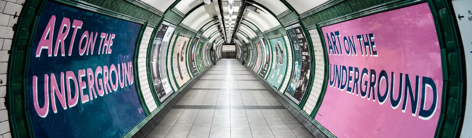 art on the underground carousel (shutterstock)