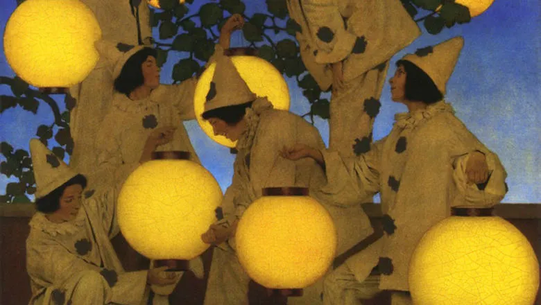 Maxfield_Parrish_The_Lantern_Bearers Clare Event