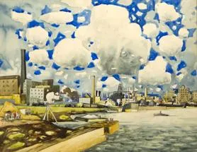 Marc-Aurèle Fortin, Port de Montréal (1926)
