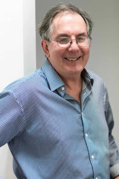 The image shows Professor Roger Parker