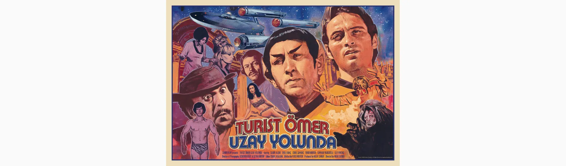 Turkish Star Trek poster
