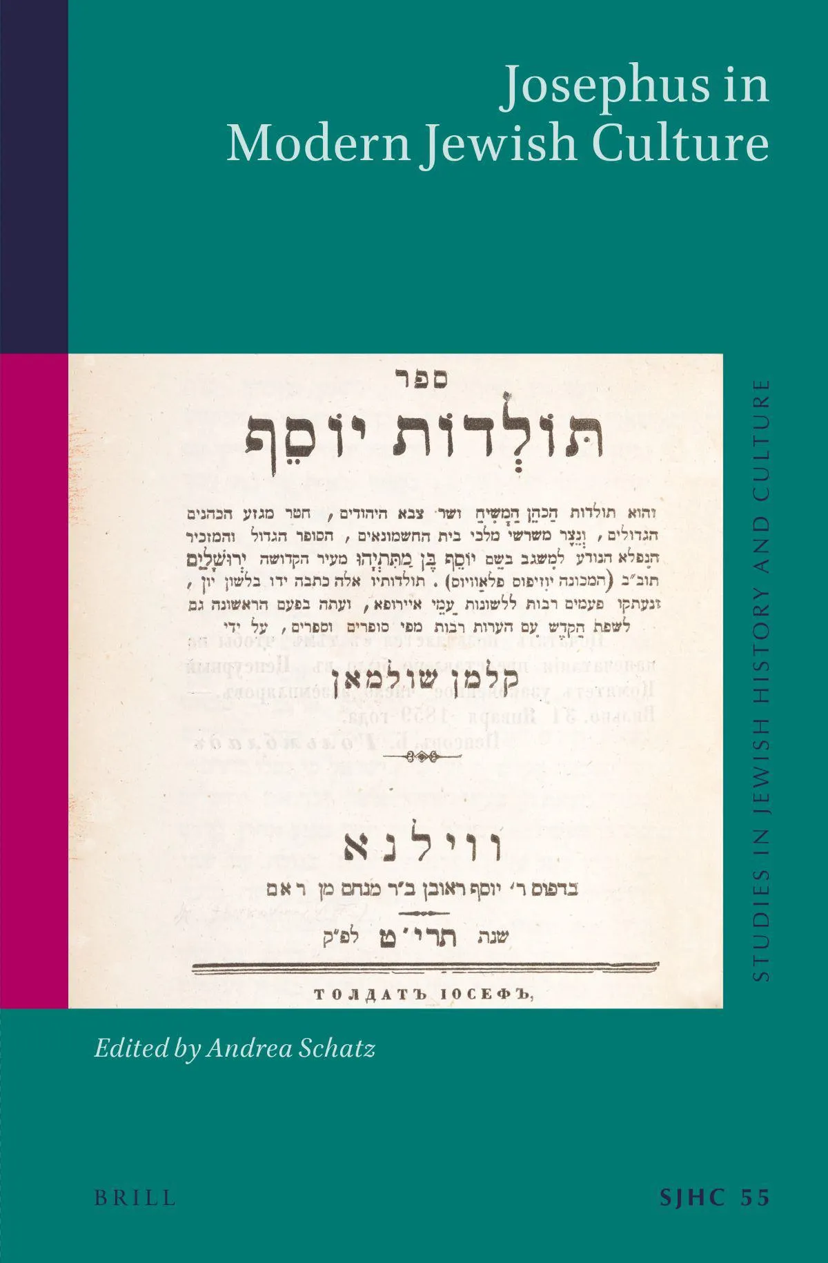 Josephus in Modern Jewish Culture: book cover