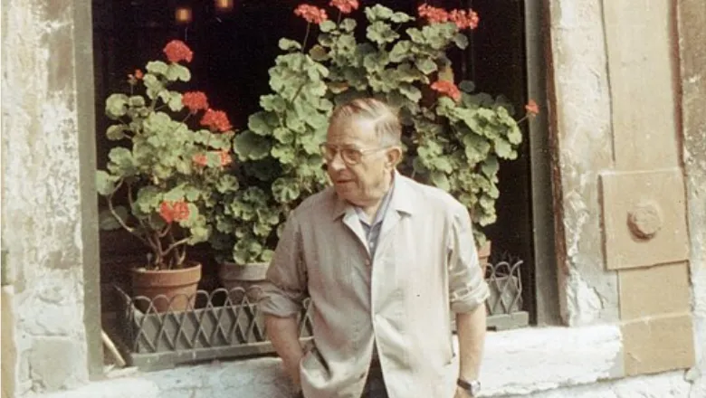 Jean-Paul Sartre in Venice in 1967. Wiki Commons, CC BY-SA