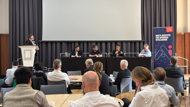 Frontier AI Innovate UK panel and audience 780x440