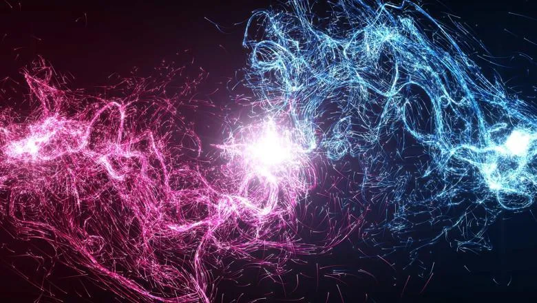 Pink Blue Sparks AdobeStock_135387085