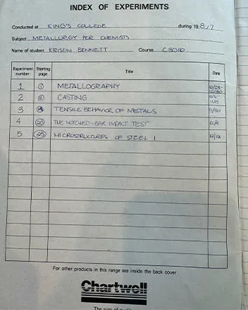 A tidy, detailed and carefully created page from a student science notebook 