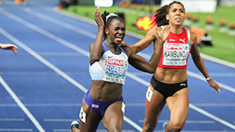 Dina Asher-Smith wins gold at the 2019 World Athletics Championships in Doha
