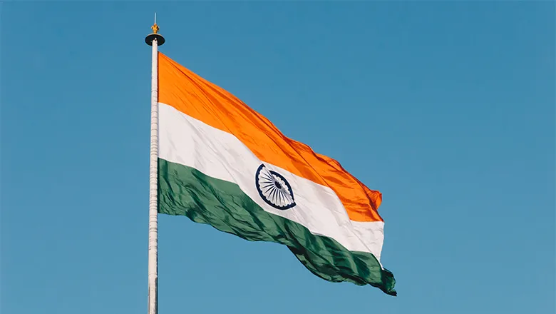 National flag of India