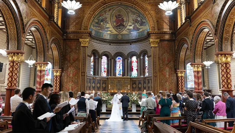 We Met At King's - 'King's College Chapel is the place we finally met in person. It seemed like the natural place to get married'