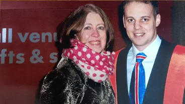 Helen Elcock's gift, in memory of her son, helps to enhance research through The Matt Wilson Scholarship