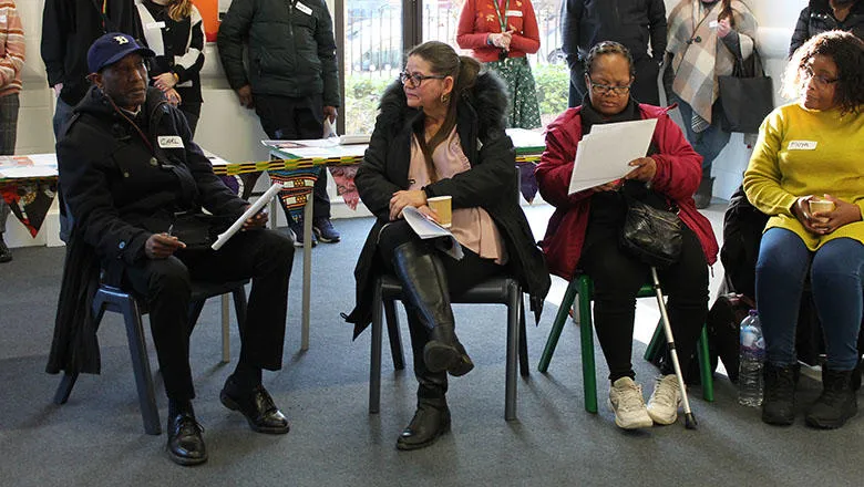 Attendees at the Be Well Hub Launch Event