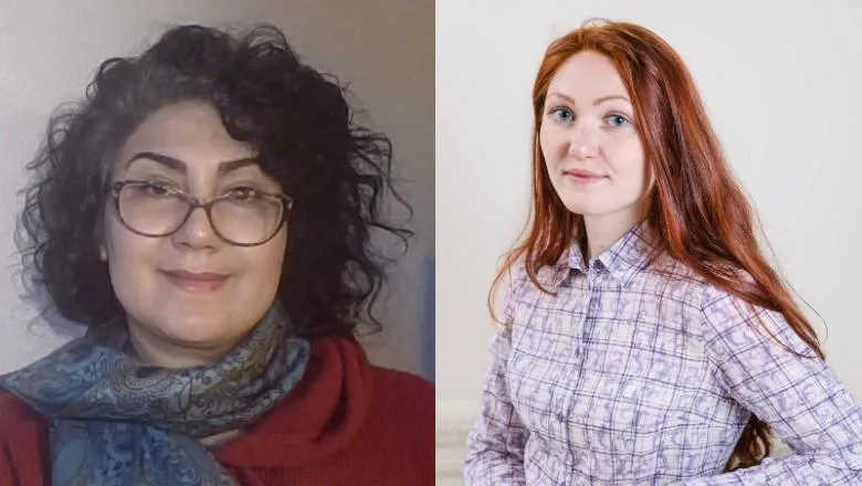 Dr Azadeh Maleknejad and Dr Margarita Khokhlova