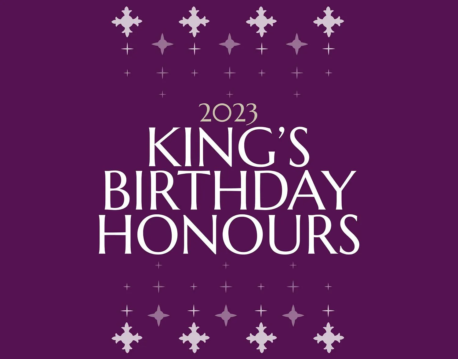 BDAY HONOURS