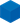 Sea Blue Singular Cube