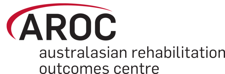 Australasian Rehabilitation Outcome Centre AROC logo
