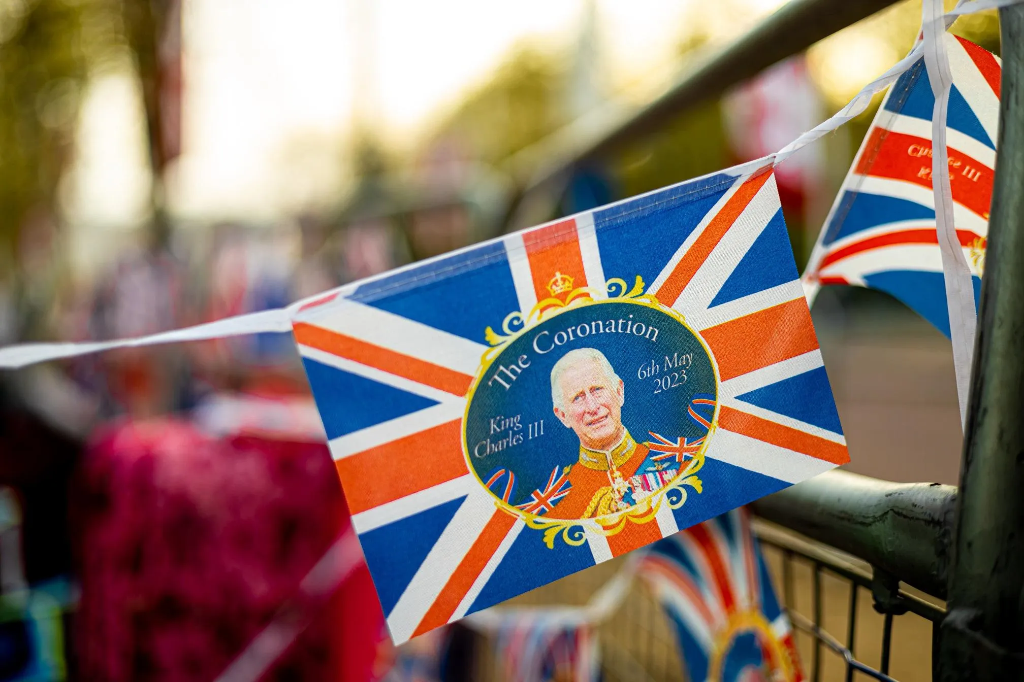 Coronation King Charles III 6 May flag