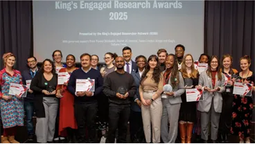 Winners announced for the 2025 King's Engaged Research Awards