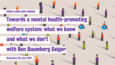 Towards a mental health-promoting welfare system: what we know and what we don't