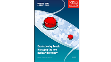 Escalation by Tweet: Managing the New Nuclear Diplomacy 2020 (PDF, 3.99MB)