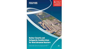Nuclear Security and Safeguards Considerations for Novel Advanced Reactors (PDF 2.83MB)