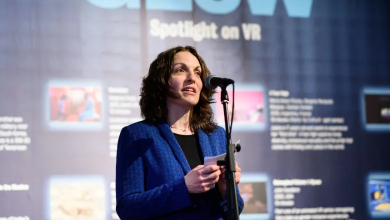 Professor Sarah Atkinson. Photograph by Richard Eaton.