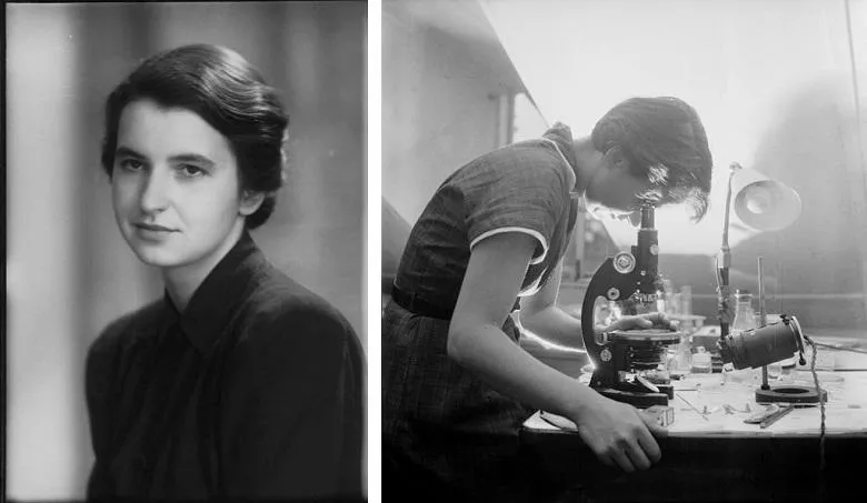 rosalind-franklin-portrait-and-microscope-780
