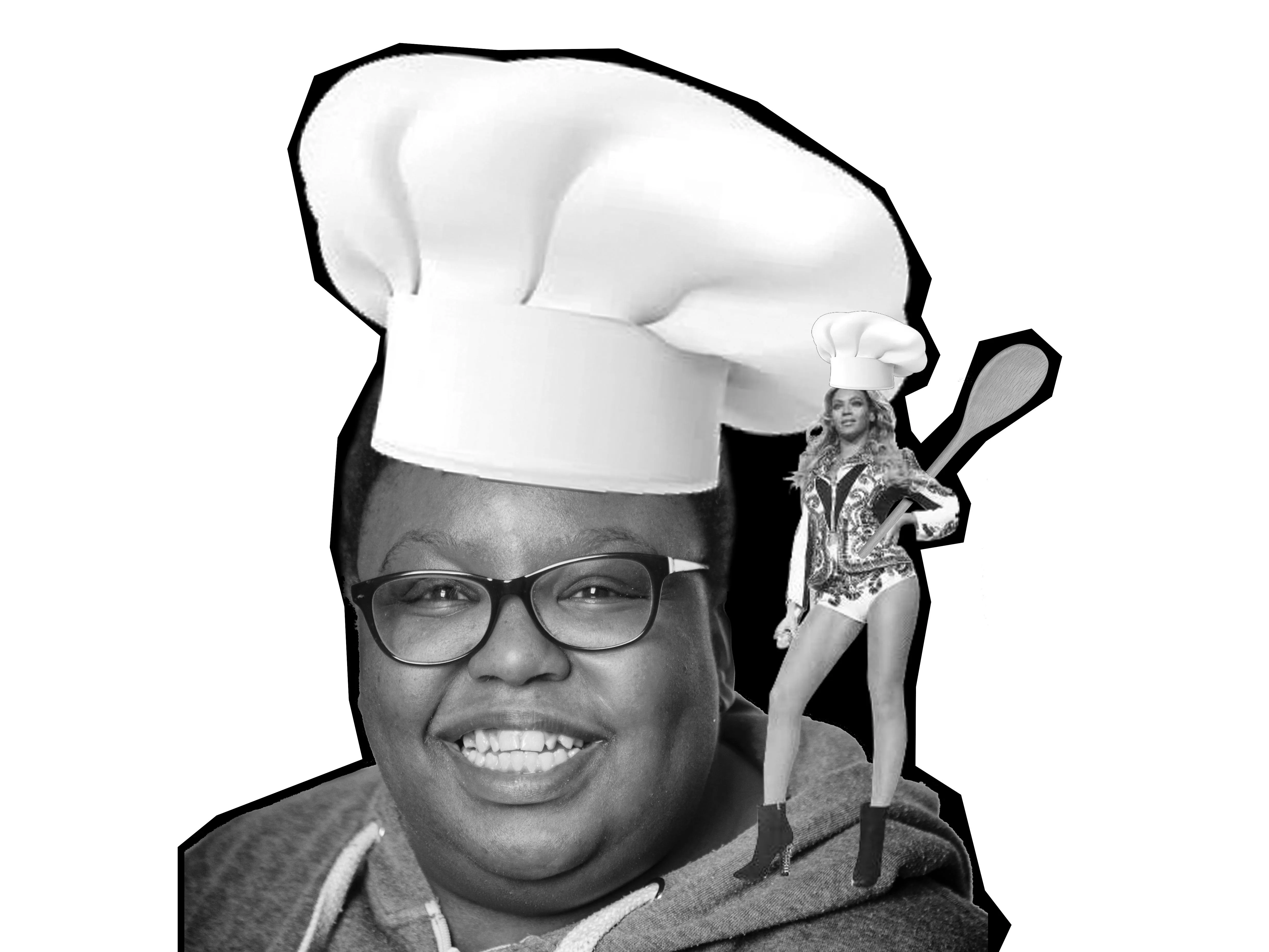 Heart n Soul collage showing a baker and singer Beyonce