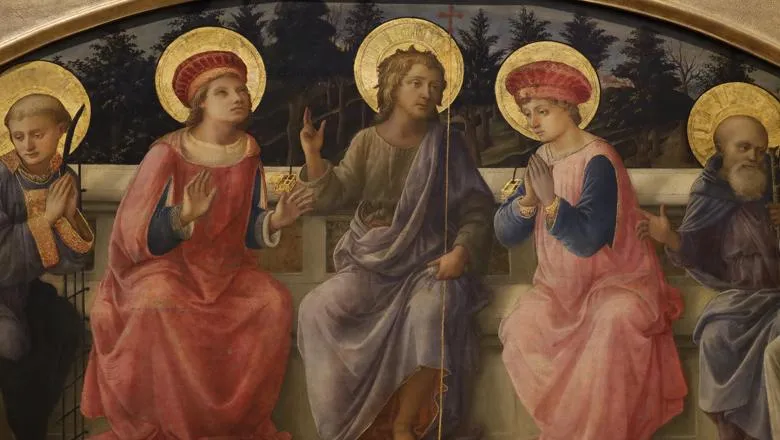 Fra Filippo Lippi’s ‘Seven Saints’ painting housed in the National Gallery
