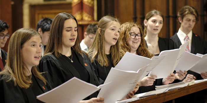 Choir KCL Mixed Sing Sheet Music credit to Julian Anderson