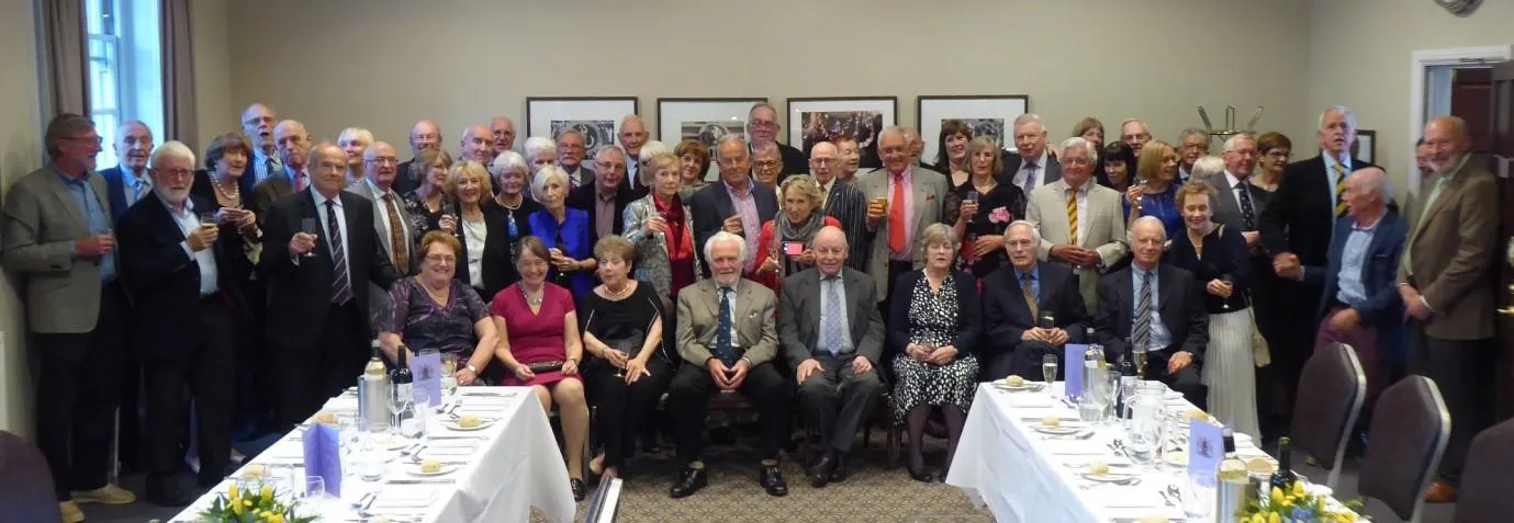 Assembly of members of the Guys Hospital 69 Club at the main dinner at the Devonport Hotel in Greenwich, before being addressed by Mr Don Gibb.