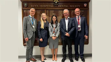 Clinical teacher first dental hygienist to complete a PhD at King's College London