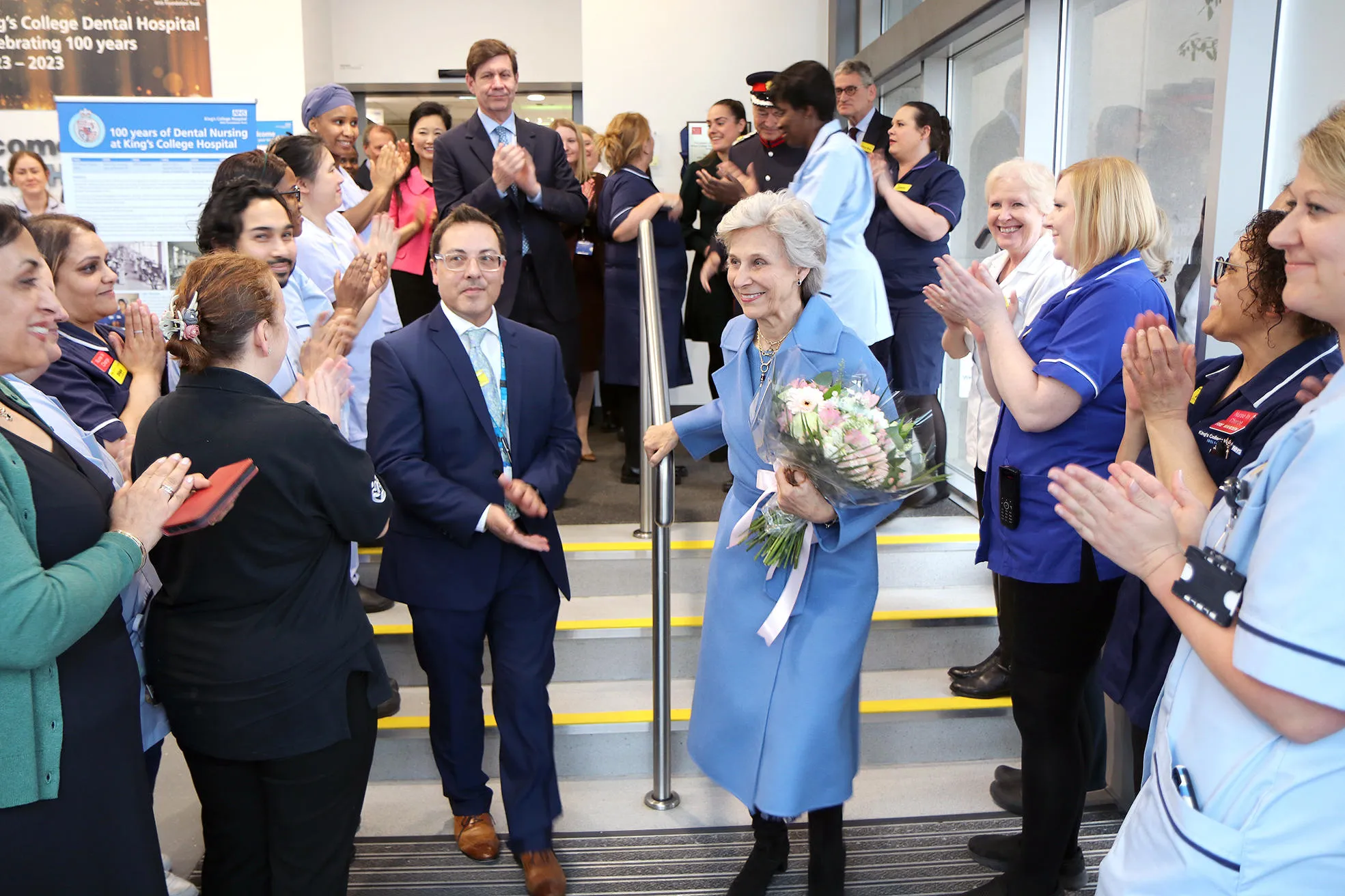 RH The Duchess of Gloucester visited King’s College Hospital 