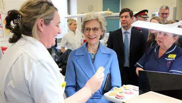 HRH The Duchess of Gloucester visits King's College Hospital Dental Institute