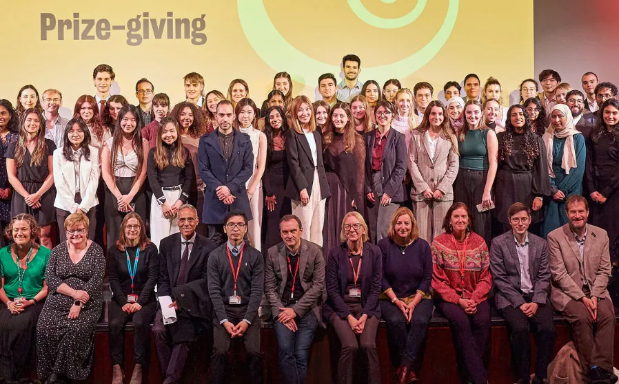 Biosciences prize giving ceremony