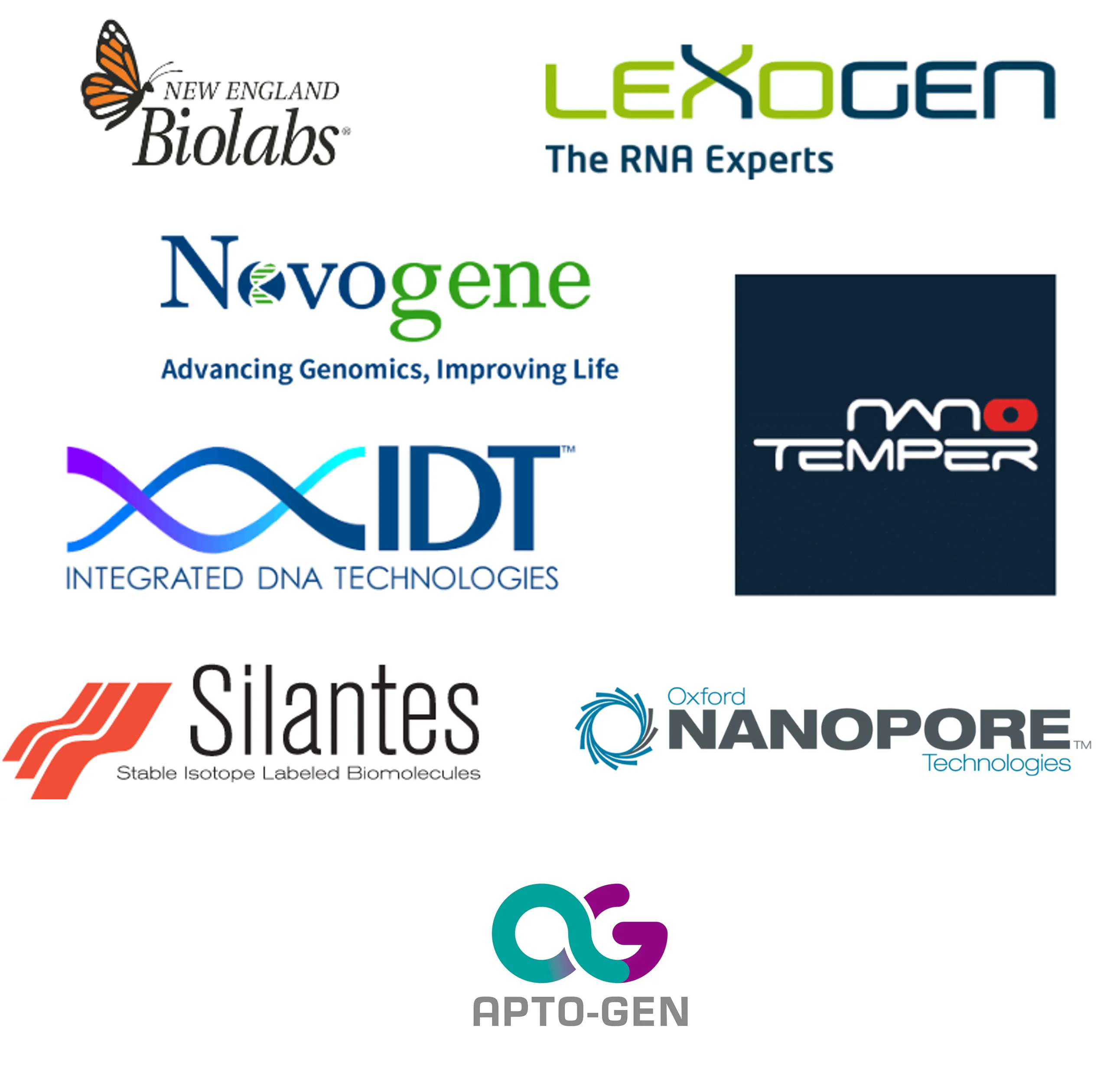 South Coast RNA UK meeting 2025 sponsor logos