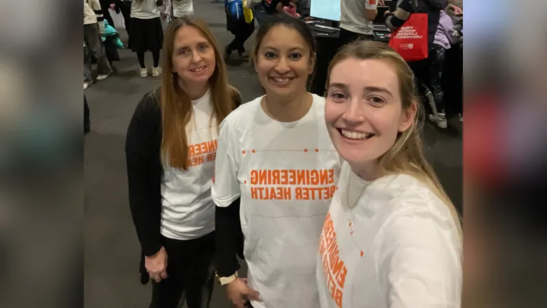 BMEIS Comms Team at New Scientist Live 2025