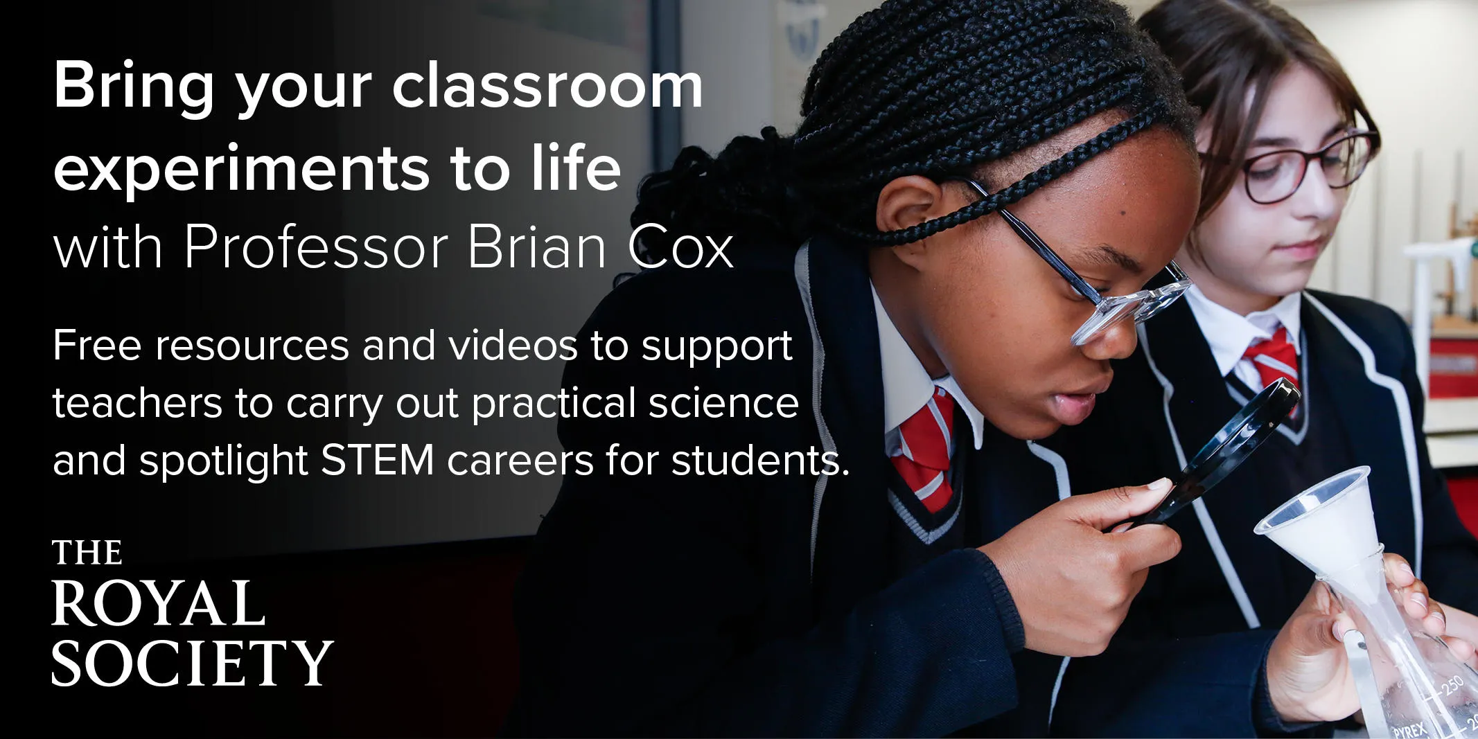 Brian Cox school experiments