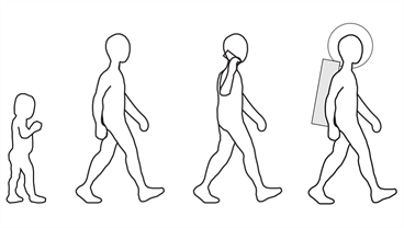 Human gait - from Cradle to Stars lecture