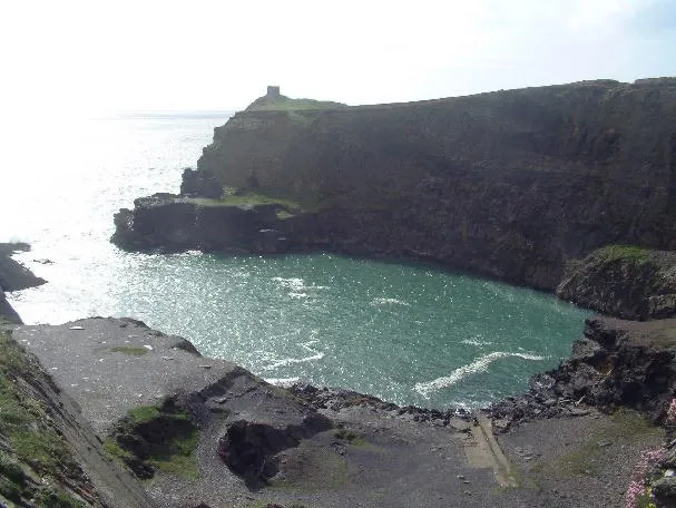Ordovician rocks at Abereiddy Bay