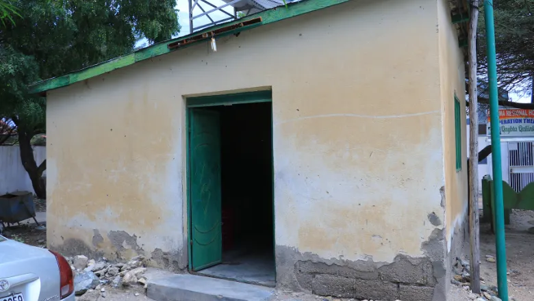 Laundry room Borama hospital Somaliland