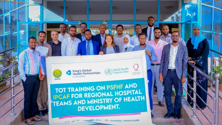 Quality improvement training of trainers Somaliland