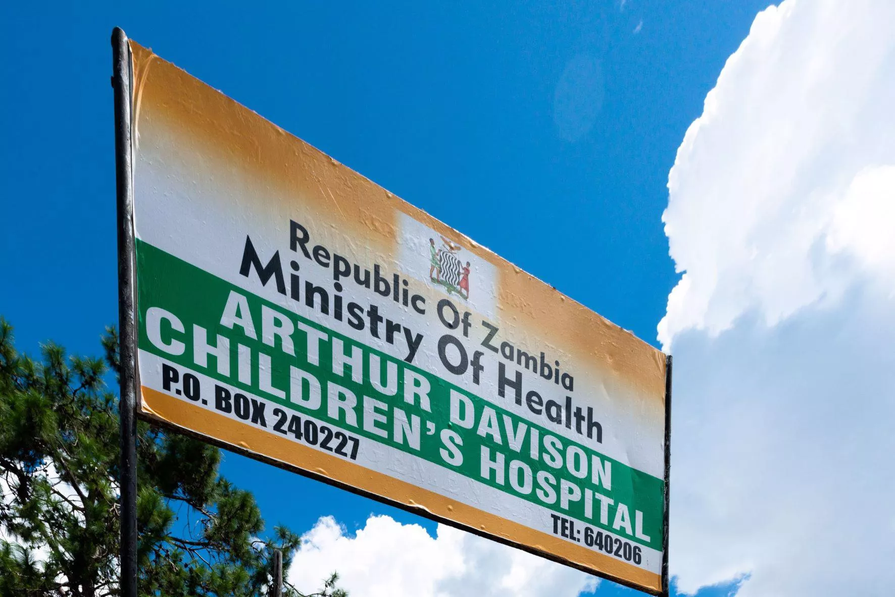 Arthur Davison children's hospital Zambia