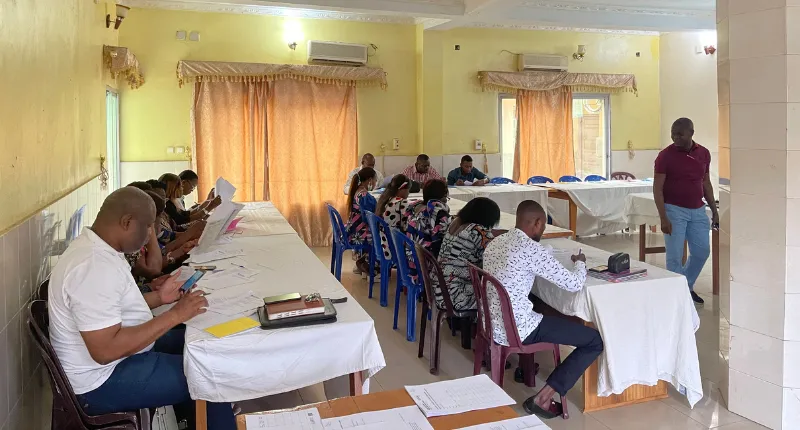 Data collection training DRC Safe surgery_800x430