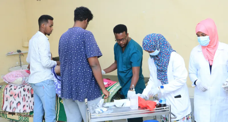 Emergency room Hargeisa Group Hospital