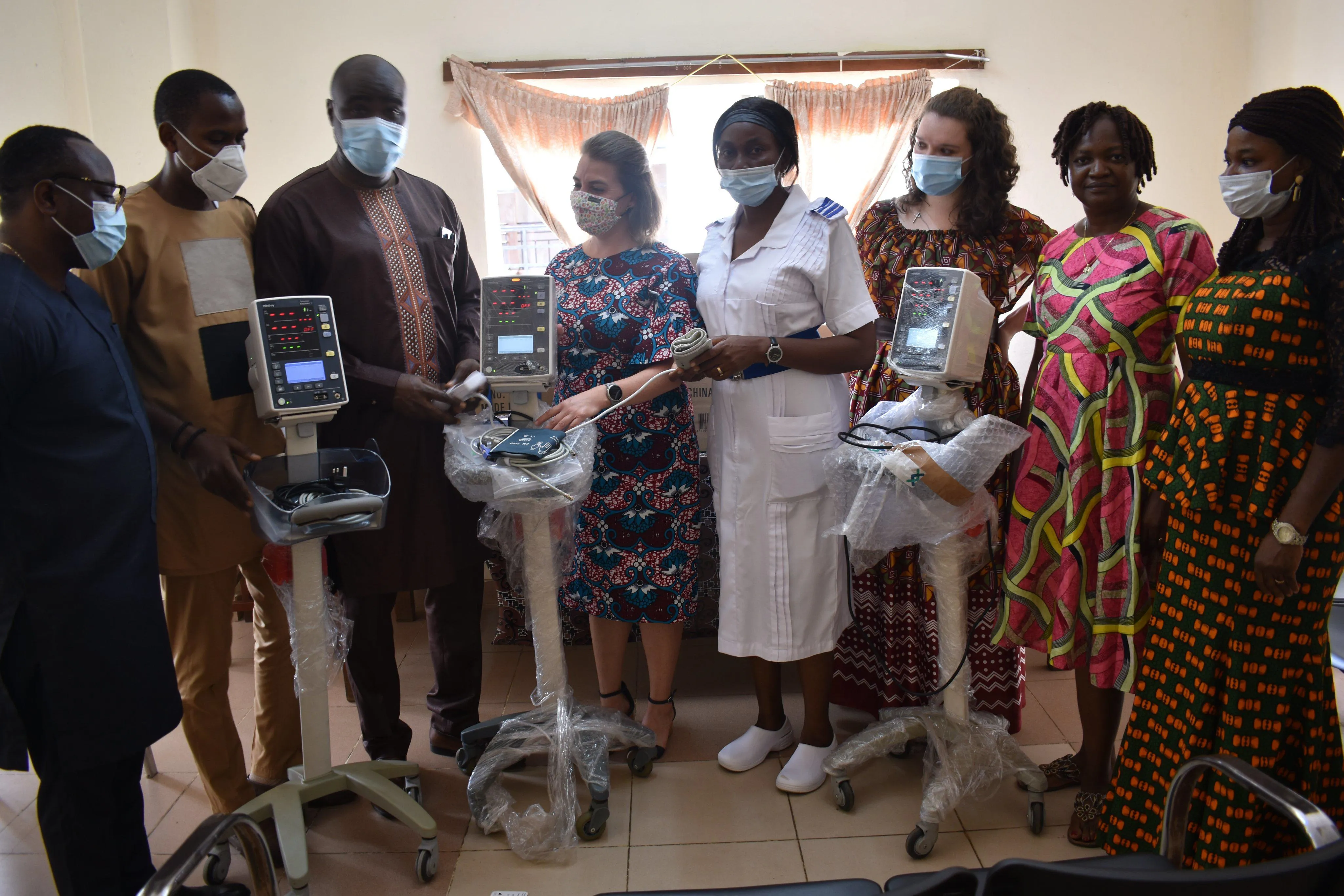 Equipment provision at Connaught Hospital Sierra Leone