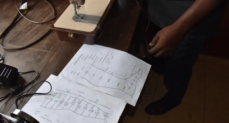 Measurement chart pressure garments Sierra Leone