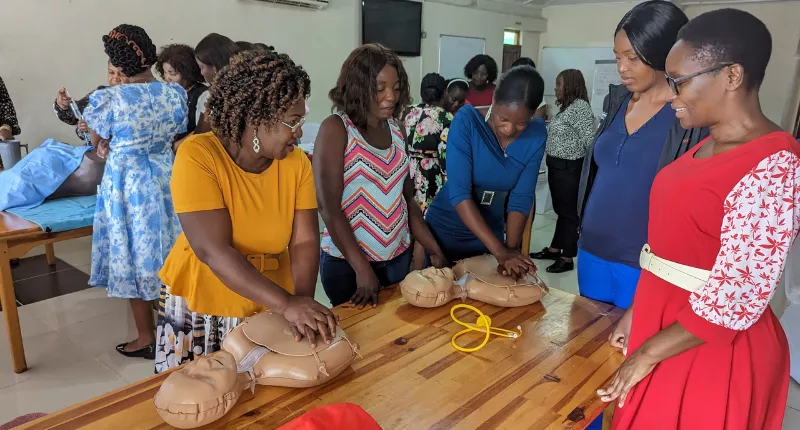 Midwife training course Ndola Zambia