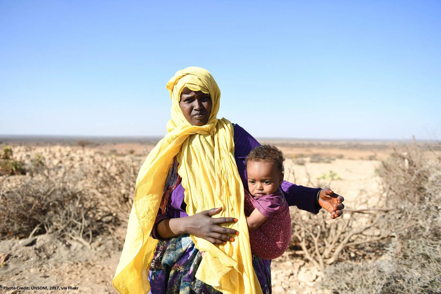 Mother and baby in Somaliland