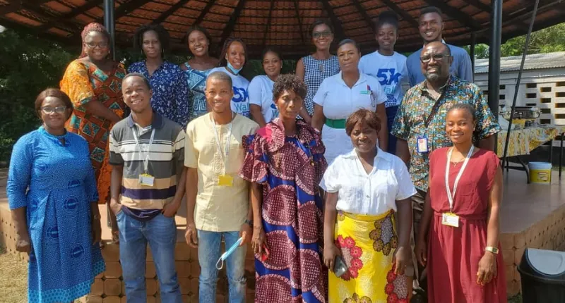 Stroke team Sierra Leone in training Ghana